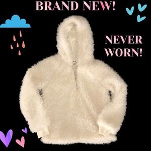 ❣️BRAND NEW NEVER WORN SHERPA FUZZY COZY JACKET